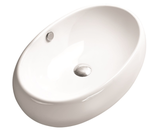 Раковина накладная SantiLine SL-1036 60см белый